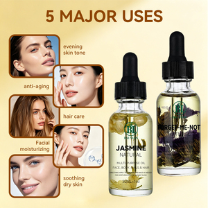 Huiles Essentielles de Fleurs Séchées Pures de Notre Marque, Soins Corporels Complet pour Massage et Soin de la Peau, Éclaircissant et Rafraîchissant - Product Image 4