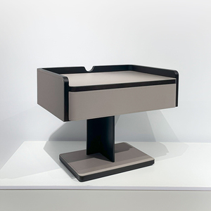 2024 Art <strong>Deco</strong> Design Luxury Bedroom Nightstand 1 Drawer Wooden <strong>Bedside</strong> <strong>Table</strong> Multi-Purpose Apartment Furniture - Product Image 4