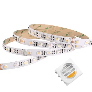 RGBW 4 em 1 faixa de luz inteligente LED IP33 14.4 W/M 5050 SMD para decoração de quartos