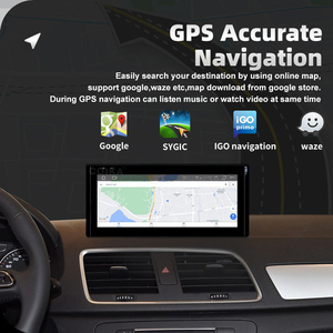 Autoradio Android avec écran tactile HD IPS, GPS, Carplay, lecteur stéréo pour <span class=keywords><strong>Audi</strong></span> Q3 2012-2019 - Product Image 3