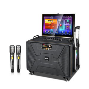 JBA Audio System Outdoor Karaoke Speaker 22-Inch Screen 12-Inch Subwoofer Android Portable Singing Machine - Product Image 2