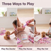 Idées d'anniversaire DIY pour garçons et filles, jouet amusant pour enfants, jeu de simulation de docteur, kit de cosplay de docteur en gros