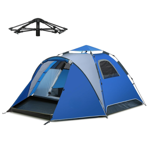 Carpa Automática Desplegable para 4 Estaciones OEM - Refugio <span class=keywords><strong>de</strong></span> Camping Instantáneo Tipo Hub, Impermeable y Resistente al Viento para Aventuras al Aire Libre - Product Image 1