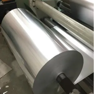 Emballage de qualité alimentaire au meilleur prix papier d'aluminium 8011 rouleau géant de papier d'aluminium