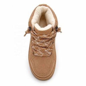 Chaussons d'hiver chauds en fourrure personnalisés 2026 en gros avec logo, chaussures Tasman, bottes Lowmel Ugges pour femmes - Product Image 5
