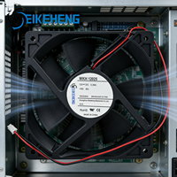 Ventilateur de refroidissement DC à roulement à manchon de 20 mm, 120x120x25mm, ventilateur axial 12025, 12V 24V pour boîtier d'ordinateur, armoire d'équipement, refroidissement d'onduleur
