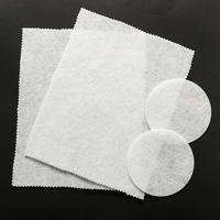 Masque FFP2 FFP3 en coton thermocollé 100% fibres ES, tissu non tissé respirant, matériau filtrant pour masque