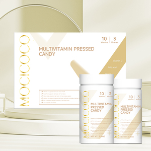 Comprimés multivitaminés pour adultes pour renforcer l'immunité avec 10 vitamines et 3 minéraux (calcium, fer, zinc) - Complément de vitamines <span class=keywords><strong>B</strong></span> et C - Product Image 6