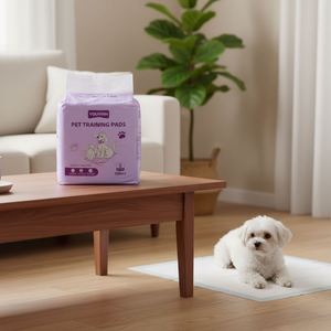 Emballage personnalisé, couches jetables en tissu non tissé, séchage rapide, super absorbantes, super épaisses, couches d'apprentissage pour chiots - Product Image 1