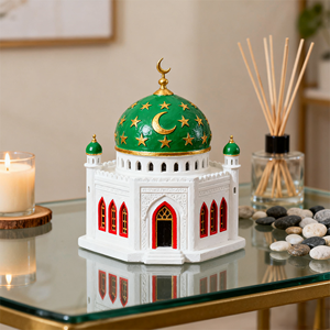 Statua Personalizzata in Resina del Medio Oriente Arabia Saudita Souvenir Struttura Architettonica Regalo per il Festival del Ramadan Eid Al Adha - Product Image 5