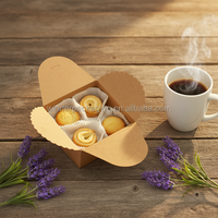 Boîtes à biscuits personnalisées, boîtes d'emballage pour biscuits et gâteaux, boîte rectangulaire haute pour pâtisserie, boîte bento pour gâteaux et cupcakes