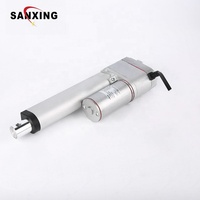 Mini actionneur linéaire électrique 12V pour la commutation de brosse en aluminium de meubles avec potentiomètre