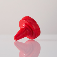 Vanjoin Group - Vente Flash : Bouchon anti-déversement en plastique de 38 mm avec bouchon à vis pour bouteilles de sauce de qualité alimentaire