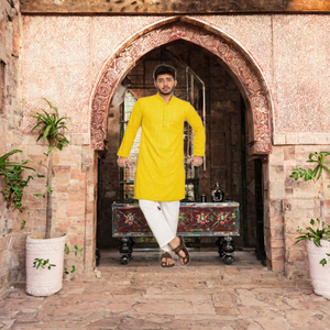 <b>Kurta</b> Designs for <b>Men</b> Multicolor Arabic Thobe Jubba Polyethersulfone Material Embossed Printing Made China In-Stock Online - Product Image 3