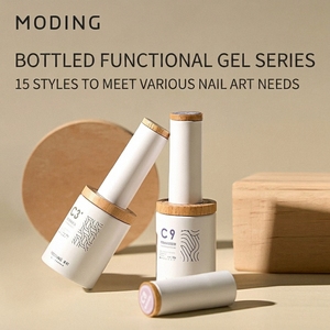 Kit de vernis à ongles <span class=keywords><strong>gel</strong></span> fonctionnel MODING : <span class=keywords><strong>Base</strong></span>, <span class=keywords><strong>Top</strong></span> <span class=keywords><strong>Coat</strong></span>, <span class=keywords><strong>Gel</strong></span> de construction, <span class=keywords><strong>Gel</strong></span> mat, <span class=keywords><strong>Gel</strong></span> sans résidu, <span class=keywords><strong>Gel</strong></span> UV pour nail art - Product Image 3