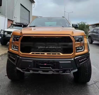 Body Kit untuk Ford Ranger T6 T7 T8 Facelift ke Konversi Bumper Mobil F150 Raptor F150