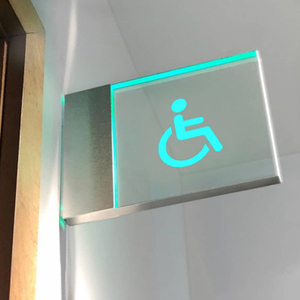 <span class=keywords><strong>Hotel</strong></span> personalizado no molestar botón placas de puerta número apartamento <span class=keywords><strong>Hotel</strong></span> habitación número fabricante de letrero iluminado LED placa signo - Product Image 6