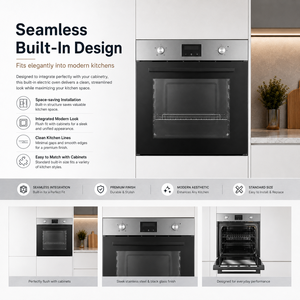 <span class=keywords><strong>Horno</strong></span> Eléctrico <span class=keywords><strong>de</strong></span> <span class=keywords><strong>Acero</strong></span> <span class=keywords><strong>Inoxidable</strong></span> con Función <span class=keywords><strong>de</strong></span> Convección, <span class=keywords><strong>Horno</strong></span> <span class=keywords><strong>de</strong></span> Pared <span class=keywords><strong>para</strong></span> Cocina, <span class=keywords><strong>Horno</strong></span> <span class=keywords><strong>para</strong></span> <span class=keywords><strong>Pizza</strong></span> Integrado <span class=keywords><strong>para</strong></span> el Hogar - Product Image 4