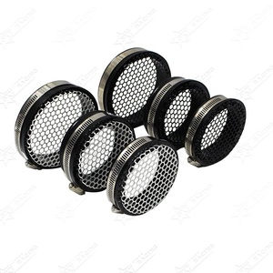 3inch 4inch Turbo lưới bảo vệ màn hình Turbo đầu vào nướng bảo vệ <span class=keywords><strong>PU</strong></span> nhôm Bộ lọc không khí - Product Image 1