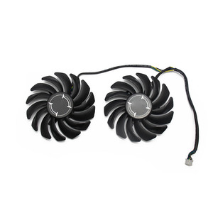 Ventilador de P106-100 PLD09210S12HH, 4 pines, RX580, para <span class=keywords><strong>MSI</strong></span> RX 470 480 570 580, tarjeta gráfica armadura, ventiladores de refrigeración - Product Image 4