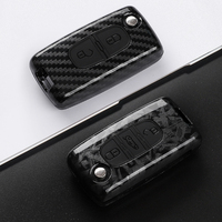 Coque de clé de voiture à 2 ou 3 boutons, étui de protection pour télécommande pliable pour Peugeot 207 307 407 SW 308 607, accessoires