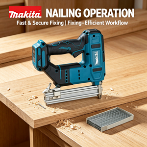 <span class=keywords><strong>Pistola</strong></span> de <span class=keywords><strong>Clavos</strong></span> Inalámbrica Multifuncional <span class=keywords><strong>Makita</strong></span> con Batería de Litio, Fuente de Alimentación por Batería, <span class=keywords><strong>para</strong></span> Decoración del Hogar y Trabajos en Madera - Product Image 6