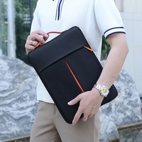 Bolsas de manga para ordenador portátil de poliéster ligero portátil Casual Vertical Notebook Carry Case Cover tamaños 12 ''13'' 16 ''Simple Sling
