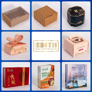 กล่องของขวัญกระดาษคราฟท์พิมพ์โลโก้ตามสั่ง กล่องใส่ชุดชั้นในแบบมีหน้าต่างใส กล่องบรรจุภัณฑ์กระดาษแข็งรีไซเคิลแบบเลื่อนได้ - Product Image 5