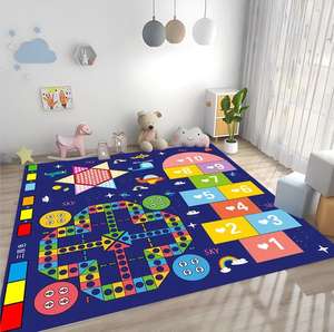 Vente directe d'usine Tapis <span class=keywords><strong>de</strong></span> sol d'intérieur Salon Chambres d'enfants Tapis 3D Dessins animés <span class=keywords><strong>Jeux</strong></span> <span class=keywords><strong>de</strong></span> tapis <span class=keywords><strong>de</strong></span> jeu pour enfants - Product Image 4