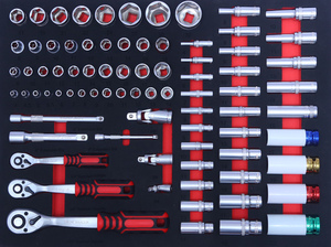 Boîte à outils combinée pour réparation automobile de 273 pièces - Multifonctionnelle pour une utilisation domestique et en véhicule - Product Image 2