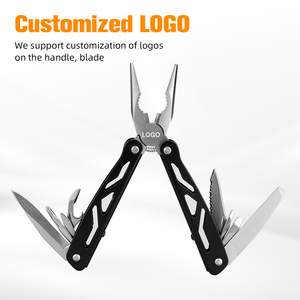 24 En 1 Edc <span class=keywords><strong>Multitool</strong></span> Alicates Acampar al aire libre Supervivencia <span class=keywords><strong>Multitool</strong></span> Alicates plegables Bolsillo Negro 19 en 1 <span class=keywords><strong>Multitool</strong></span> Alicates - Product Image 2