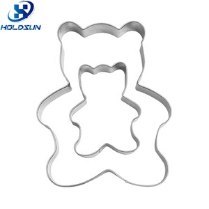 Tagliabiscotti a Forma di Orso in Acciaio Inox <span class=keywords><strong>per</strong></span> Cucina e Pasticceria Natalizia - Product Image 3