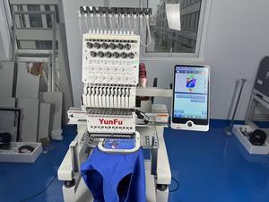 เครื่องปักคอมพิวเตอร์แบบแบน รุ่นใหม่ JY-1201 หัวเดียว สำหรับใช้ในบ้าน ใช้งานง่าย พร้อมปั๊มแบริ่ง - Product Image 3