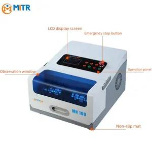 MITR High Energy Oscillating Ball Mill Horizontal Laboratory High-Throughput Dry Wet Cryogenic Tissue Grinder