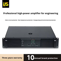 Amplificateur de puissance 2 canaux (2*1200W) - Amplificateur audio professionnel pour scènes/réunions/spectacles
