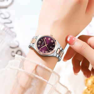 CURREN <span class=keywords><strong>nuovi</strong></span> <span class=keywords><strong>orologi</strong></span> da <span class=keywords><strong>donna</strong></span> alla moda Casual da <span class=keywords><strong>donna</strong></span> in acciaio inossidabile <span class=keywords><strong>orologi</strong></span> da polso al quarzo vita impermeabile regalo fidanzata - Product Image 3
