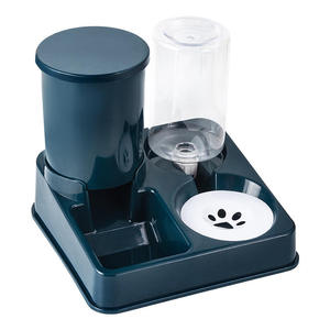 Commercio all'ingrosso Pet <span class=keywords><strong>2</strong></span> in 1 doppia ciotola automatica acqua potabile gatto ciotola acqua potabile cane e gatto alimentatore automatico - Product Image 6