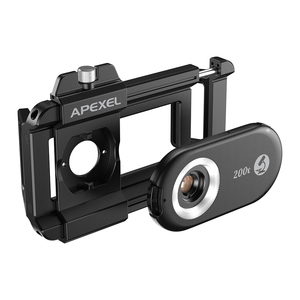 OEM 200X <strong>USB</strong> <strong>Microscope</strong> for Smartphone Ideal for Skin Care Stamp Collecting and Circuit Board Inspection <strong>With</strong> LED UV Light - Product Image 1