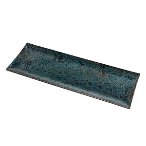 El Gran Río Fluye Hacia el Este en Ganpaotai, Bandeja de Té de Cobre para Uso Doméstico, Hermosa Bandeja de Té, Artesanía en Metal - Product Image 4