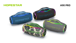 ลำโพงพกพาไร้สาย HOPESTAR A90PRO 700W กำลังสูง สำหรับงานปาร์ตี้กลางแจ้ง พร้อมเอฟเฟกต์แสงสีสันสวยงาม ไมโครโฟนคาราโอเกะ - Product Image 6