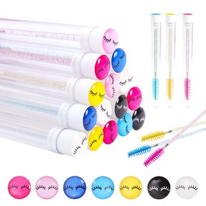 Beiqili Brosse À Cils Baguette À Cils Tube Brosses <span class=keywords><strong>Vide</strong></span> Spoolie Extension De Cils Applicateur De Sourcils Fournitures <span class=keywords><strong>Mascara</strong></span> Compatibilité - Product Image 4