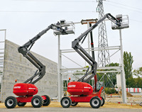 Plateforme de travail mobile articulée diesel/électrique YUFEI, nacelle élévatrice hydraulique à flèche courbée autopropulsée télescopique