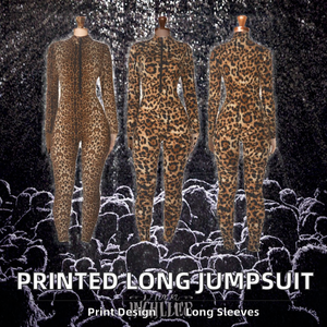 Novedad de Otoño, Ropa de Mujer Informal, Transpirable, Ecológica, de Punto, con Estampado de Moda, Cuello Redondo, Cremallera Delantera, Mallas, Ropa de Club, Manga Larga - Product Image 2