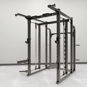 Fabrika özel kapsamlı eğitim cihazı güç kafes raf 3d Smith makinesi çok fonksiyonlu istasyonu kas oluşturucu - Product Image 5