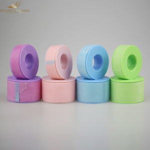 Cinta profesional antialergias, Gel de silicona transpirable, cinta para pestañas verdes - Product Image 1