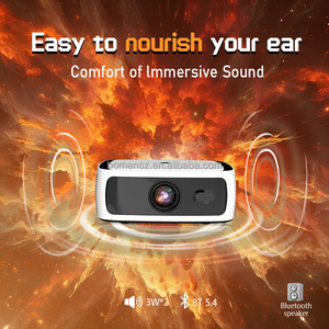 Beamer Di Động Nhà Hát Chơi Game LED <span class=keywords><strong>Android</strong></span> Proyector Di Động Thông Minh Rạp Chiếu Phim Gia Đình Máy Chiếu Mini 4K Video Wifi TV Máy Chiếu - Product Image 6