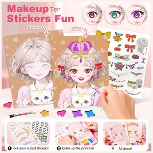 ZHOC Kits de Manualidades de Papel para Niñas de 4 a 8 Años, Princesa, Kit de Bricolaje con Estuche de Almacenamiento, Regalos de Navidad y Cumpleaños - Product Image 3