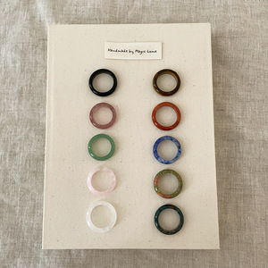 Wholesale Various Natural <b>Stone</b> Quartz <b>Rings</b> High Quality Gemstone <b>Rings</b> Ideal <b>for</b> Women and <b>Men</b> Daily Wear - Product Image 4