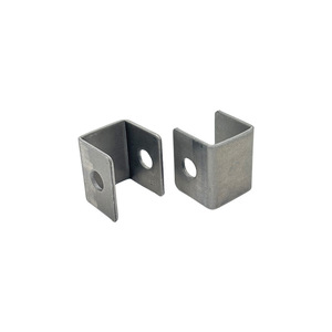 Conector de acero en forma de U, galvanizado, duradero, para soporte de marco de cama y muebles - Product Image 4