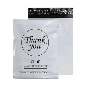 Sacs en plastique autocollants imperméables avec logo personnalisé imprimé, sacs de livraison recyclés <span class=keywords><strong>pour</strong></span> chaussures, vêtements, chaussettes, emballage d'expédition - Product Image 1